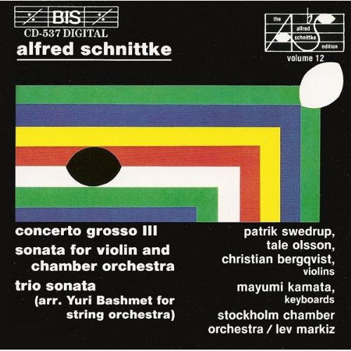 Schnittke/ Markiz/ Sco - Concerto Grosso 3