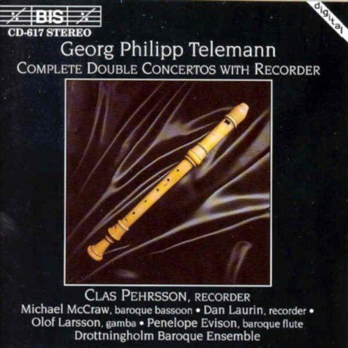 Telemann/ Drottningholm Baroque Ensemble - Complete Concertos with Recorder