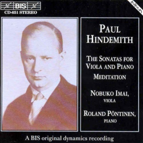 Hindemith/ Imai/ Pontinen - Sonatas for Viola & Piano