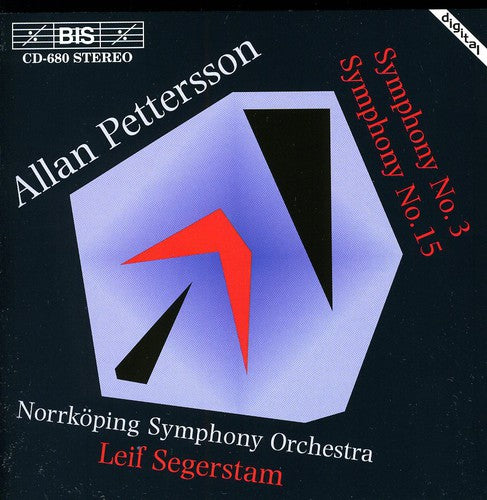 Pettersson/ Nso/ Segerstam - Symphony 3 / Symphony 15