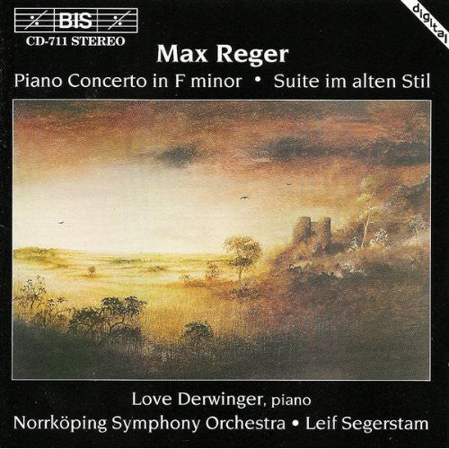 Reger/ Derwinger/ Segerstam/ Norrkoping Sym - Piano Concerto
