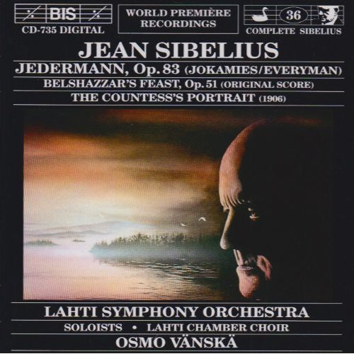 Sibelius/ Vanska/ Lahti Symphony Orchestra - Jedermann / Belshazzar's Feast / Countess Portrait