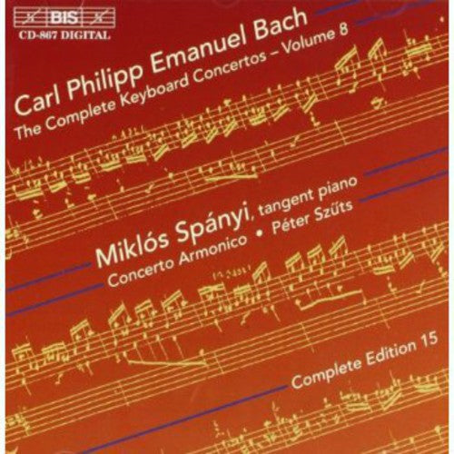 C.P.E. Bach / Miklos Spanyi / Szuts Armonico - Cto in G W.34 / Cto in F W.33 / Cto in B Min W.30