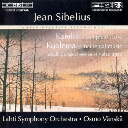 Sibelius/ Vanska So - Karelia [Complete] / Kuolema