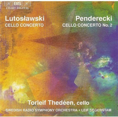 Torleif Thedeen - Lutoslawski: Cello Cto / Penderecki: Cto #2
