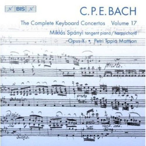 C.P.E. Bach / Opus X Ensemble/ Mattson - Complete Keyboard Concertos
