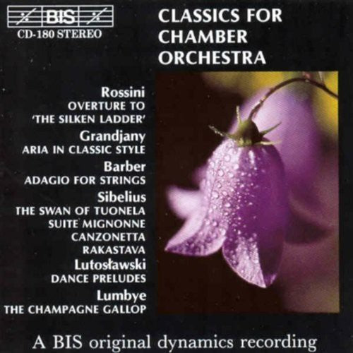 Wedin/ Helsinki Chamber Orchestra - Classics for Chamber Music