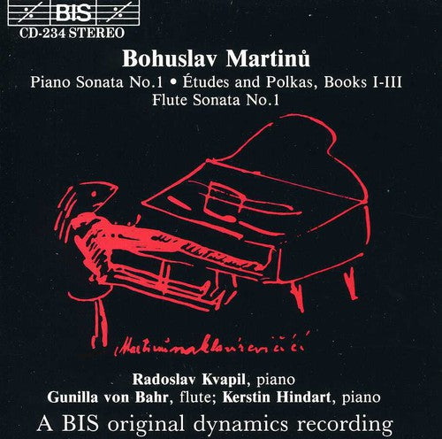Martinu/ Kvapil/ Bahr - Piano Sonata 1