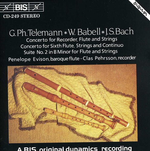 Telemann/ Babell/ Bach/ Drottningholm/ Pehrsso - Concerto E minor