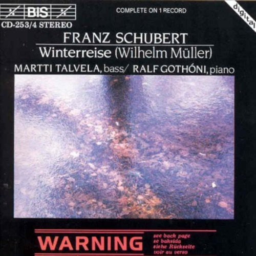 Schubert/ Talvela/ Gothoni - Winterreise