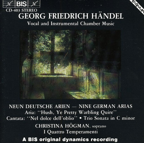 Handel/ Hogman/ Pehrsson - 9 German Arias / Nel Dolce Dell'oblio