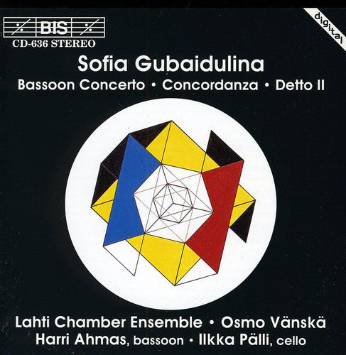 Gubaidulina/ Vanska/ Ahmas/ Palli - Concerto for Bassoon & Low Strings