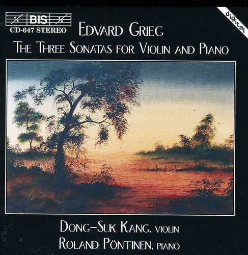 Grieg/ Dong-Suk Kang/ Pontinen - Three Sonatas for Violin & Piano