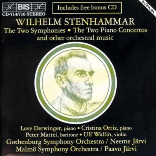 Stenhammar/ Jarvi - 2 Symphonies / 2 Piano Concertos