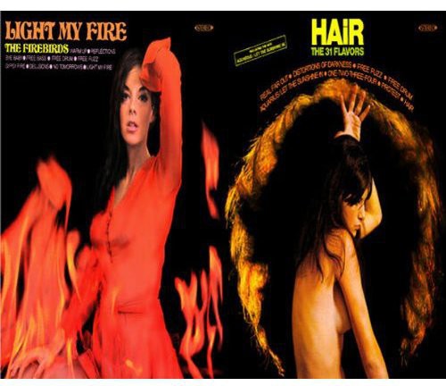 The Firebirds - Light My Fire / Hair