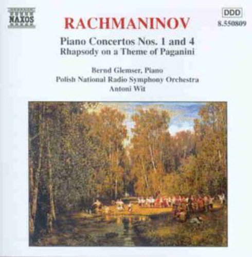 S. Rachmaninoff - Piano Ctos 1 & 4: Rhapsody on a Theme of Paganini