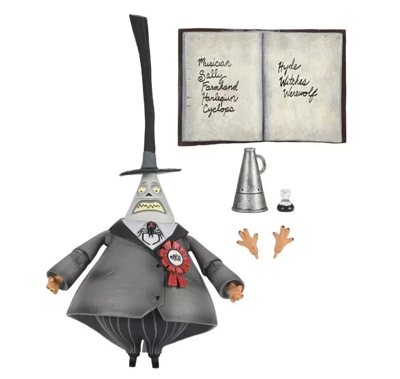 The Nightmare Before Christmas 30th Anniversary Mayor Action Figure