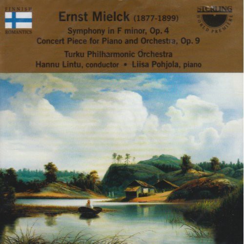 Mielck/ Pohjola/ Turku Philharmonic Orchestra - Sym in F minor Op 4 / Concert PC for Pno & Orch #9