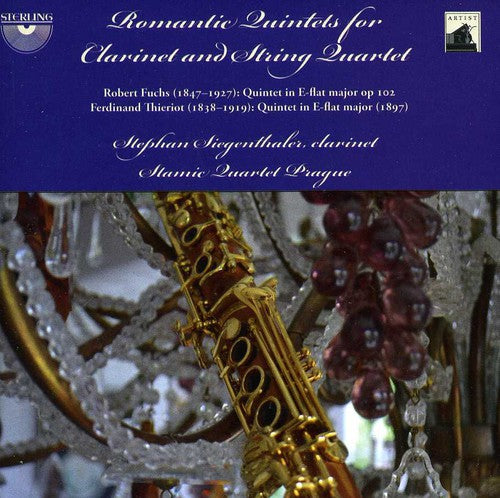 Stephan Siegenthaler - Romantic Quintets for Clarinet & String Quartet