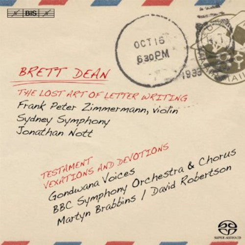 Dean/ Sydney Symphony/ Nott - Lost Art of Letter Writing Etc