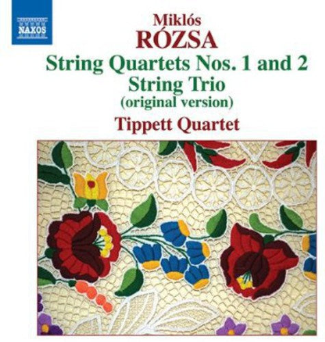 Rozsa/ Tippett String Quartet - String Quartets Nos 1 & 2 / String Trio