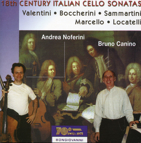 18th Century Italian Cello Sonatas/ Various - 18th Century Italian Cello Sonatas / Various