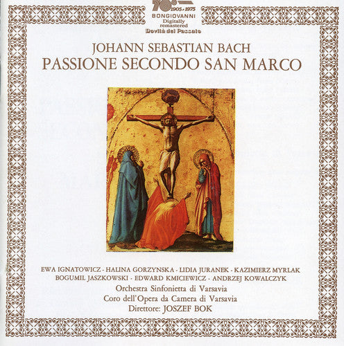 Bach/ Bok/ Wso - St Mark Passion