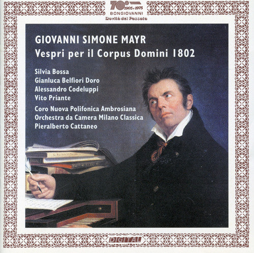 Mayr/ Bossa/ Belfiori Doro/ Codeluppi - Vespri Per Il Corpus Domini 1802