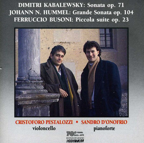 Kabalewsky/ Pestalozzi/ D'Onofrio - Sonata Op 71 / Grande Sonata Op 104