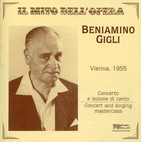 Beniamino Gigli - Singing Master Class