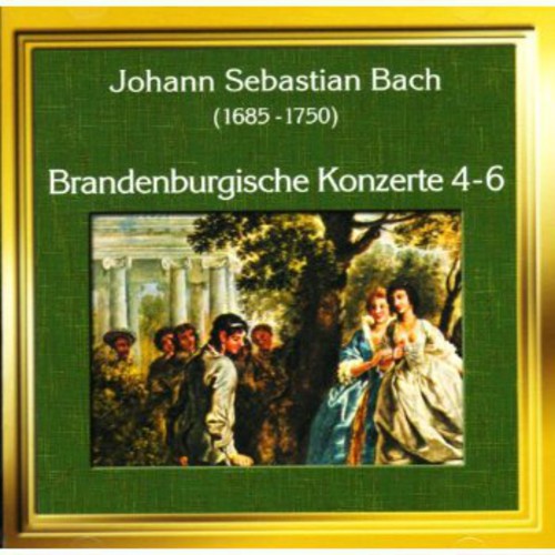 Bach/ Baroque Studio Orch/ Jaccottet - Brandenburg Ctos 4-6