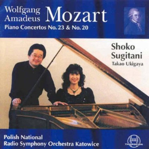 Mozart/ Shoko Sugitani / Takao Ukigaya - Concerti for Piano & Orch in a K 488 in D minor
