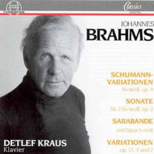 Brahms/ Detlef Kraus - Piano Works / Son No 2