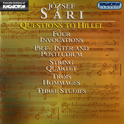 Sari/ Vekony/ Gyongyossy/ Horn/ Serei - Questions to Hillel