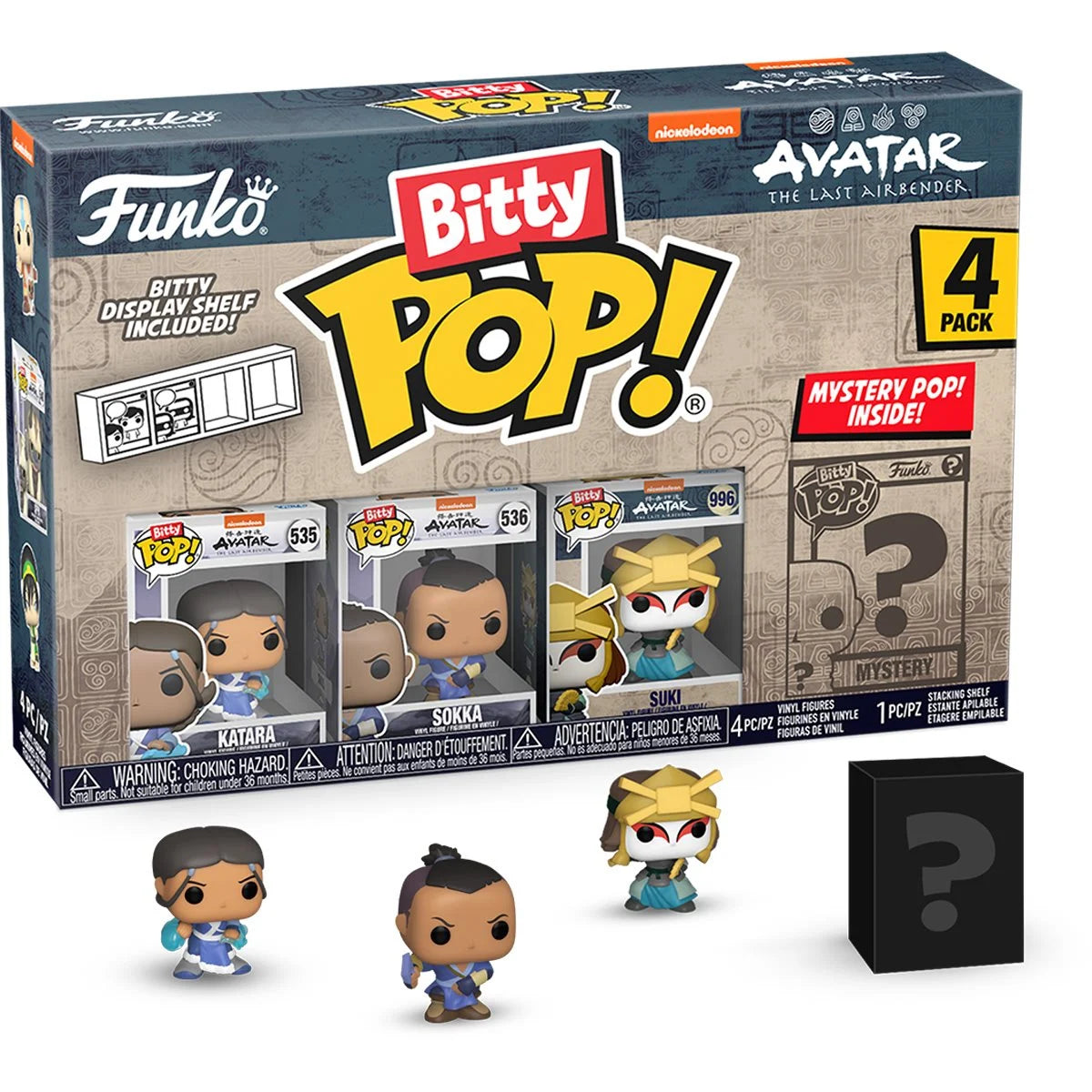 Funko Bitty Pop! Avatar: The Last Airbender - Katara 4-Pack