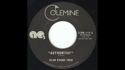 Alan Evans Trio - Authority/Drop Hop