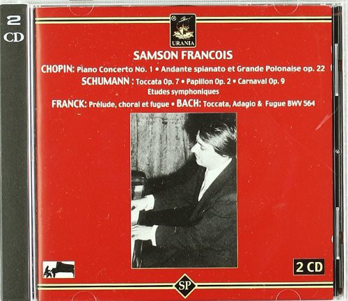 Chopin/ Bach/ Franck/ Schumann/ Francois - Piano Cto 1
