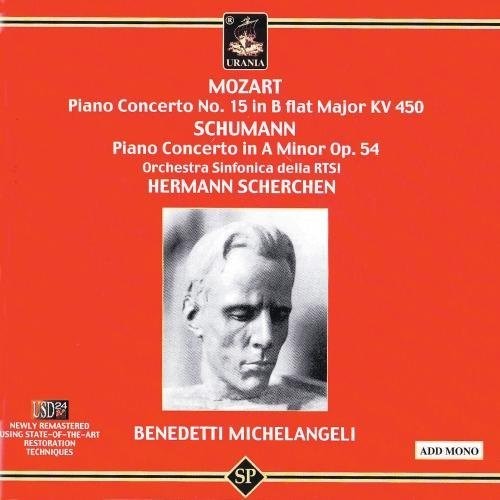 Mozart/ Schumann/ Scherchen/ Michelangeli - Piano Cto 15 / Piano Cto Op 54