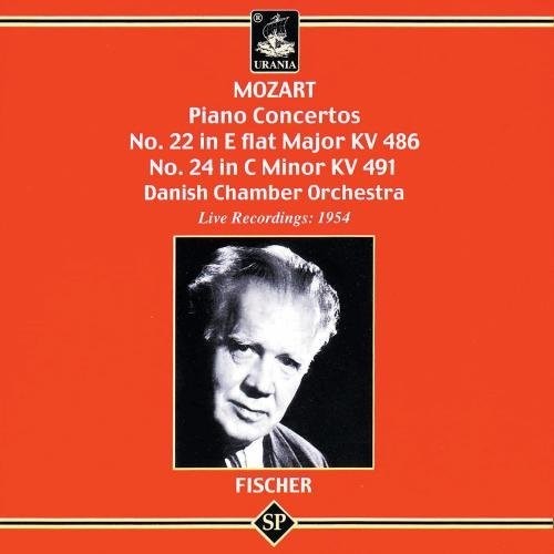 Mozart/ Danish Chamber Orch/ Fischer - Piano Ctos 22 - 24
