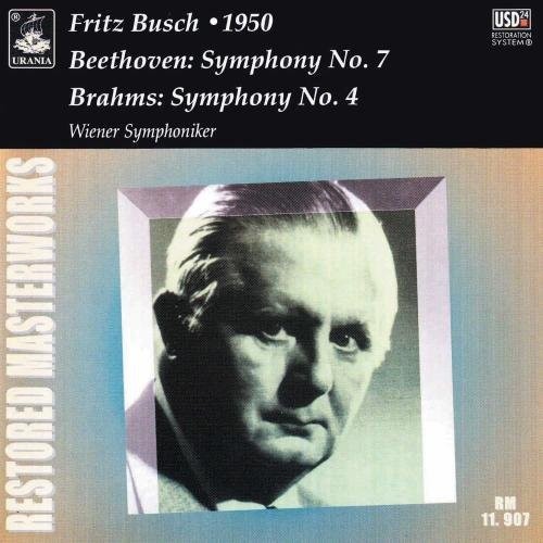 Beethoven/ Brahms/ Wiener Symphoniker/ Bush - Symphony 7 / Symphony 4