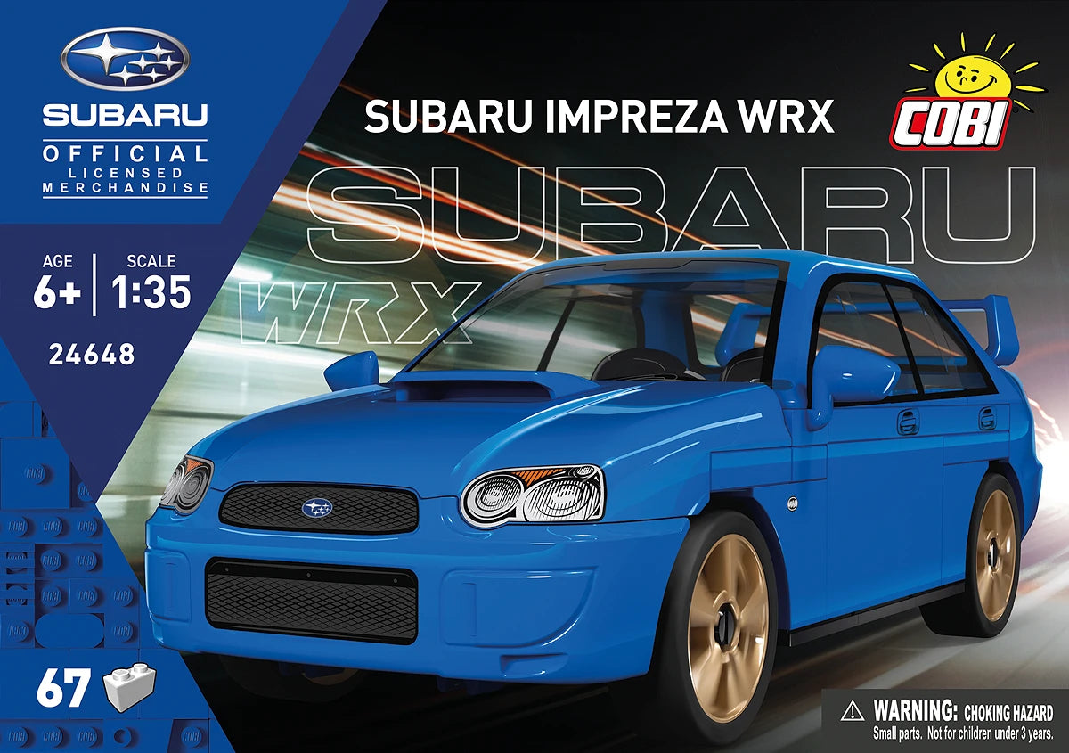Cobi Toys Subaru Impreza WRX Construction Set Scale 1:35