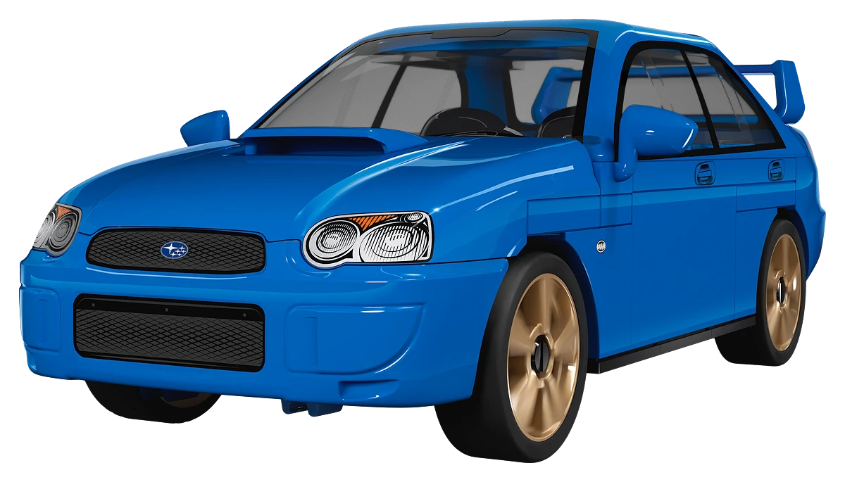 Cobi Toys Subaru Impreza WRX Construction Set Scale 1:35