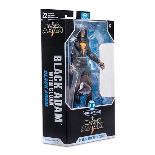 DC Comics Black Adam Black Adam with Cloak 7-Inch Scale Action Figure