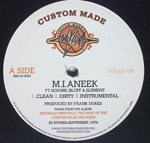 Custom Made - M.I.Aneek / Go Away