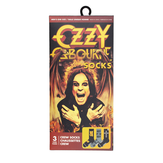Ozzy Osbourne 3 Pair Sock Gift Box