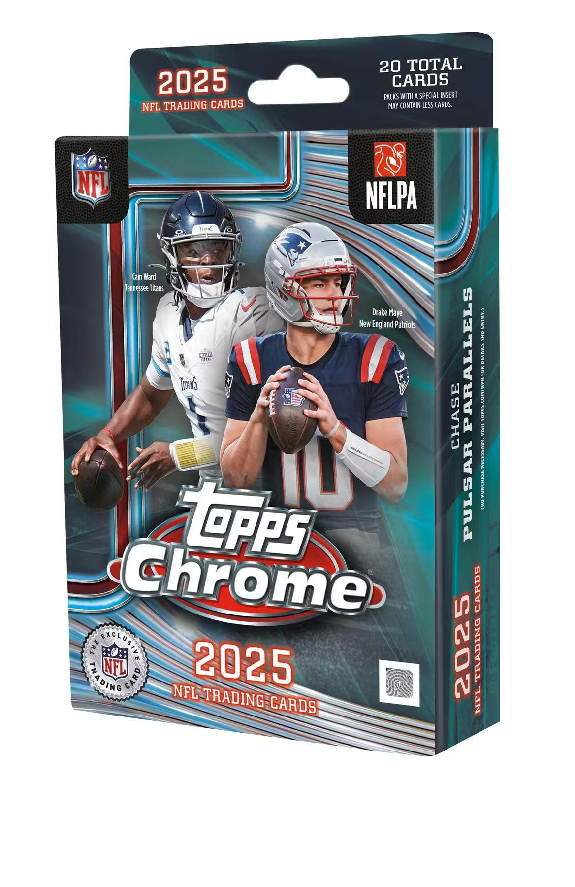2025 Topps Chrome Football Hanger Box (contents may vary)