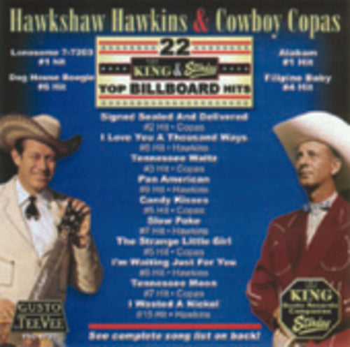 Cowboy Copas - 22 King and Starday Top Billboard Hits