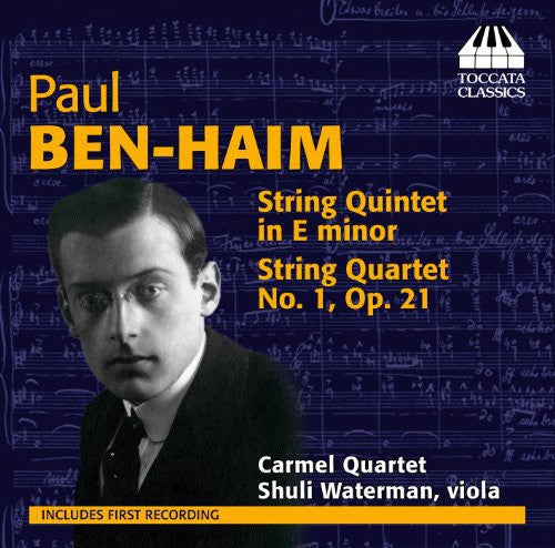 Shuli Waterman - String Quintet in E minor / String Quartet No. 1