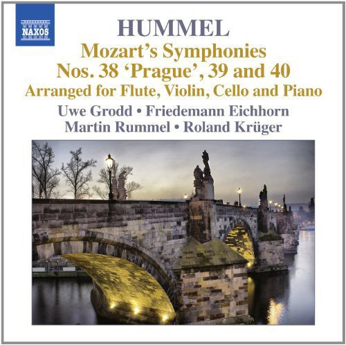 Mozart; Hummel/ Grodd/ Eichhorn/ Rummel - Mozart's Symphonies 1: Nos. 38 Prague / 39 & 40