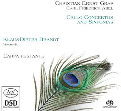 Graf/ Abel/ Brandt/ Festante - Cello Concertos & Sinphonia